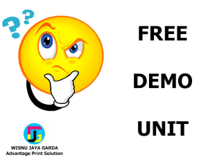 free demo unit